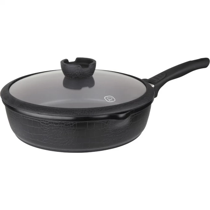 Сотейник с крышкой RONDELL ESCURION 28x7,4 см со съемной ручкой RDA-871